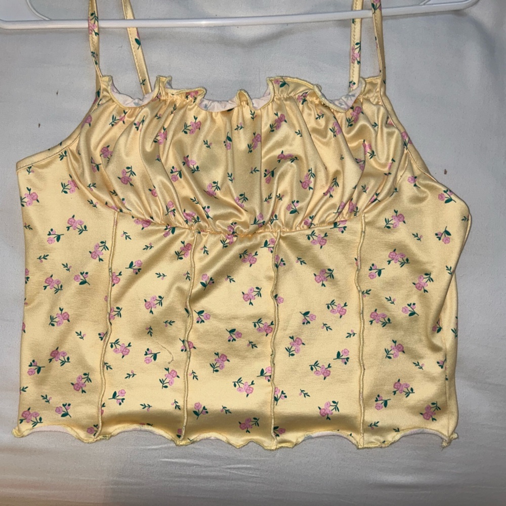 Yellow Tank Top